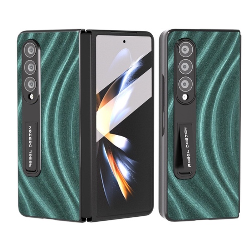 Galactic Pattern Phone Case for Samsung Galaxy z Fold 4 5g - Integrated Protection - Green - Main Image