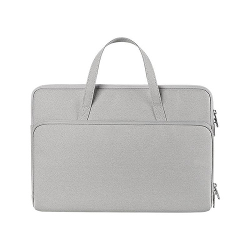 14.1-15.4 Inch Waterproof Laptop Bag - Durable and Stylish - Elegant Gray - Main Image