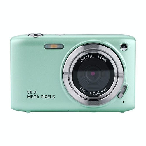 Portable 16X Zoom Hd Digital Camera With 2.88 Ips Screen - Green - Main Image