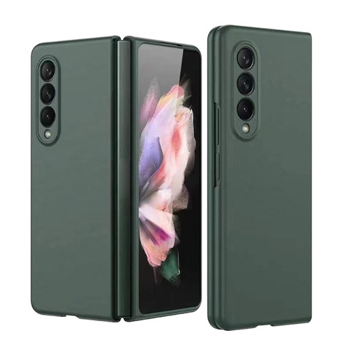 Foldable Metal-look Phone Case for Samsung Galaxy z Fold 4 - Green - Main Image