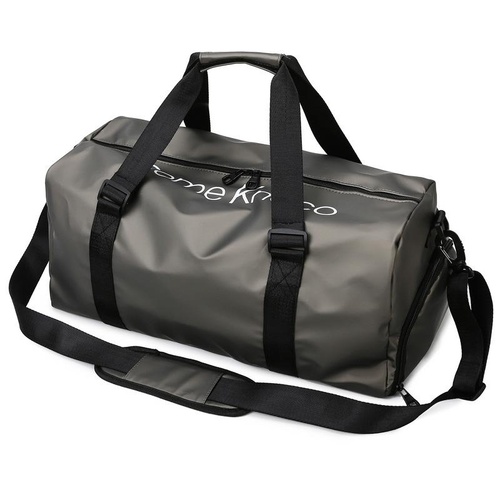 Waterproof Gym Bag - Compact and Durable - Grey - Main Image