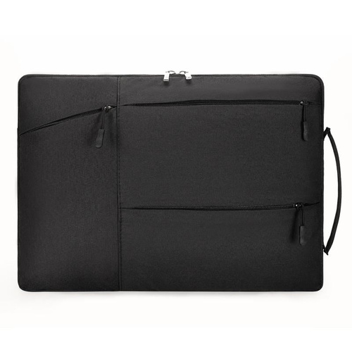 Portable Laptop Handbag - Fits 15.4-16 Inch - Casual Design - Black - Main Image