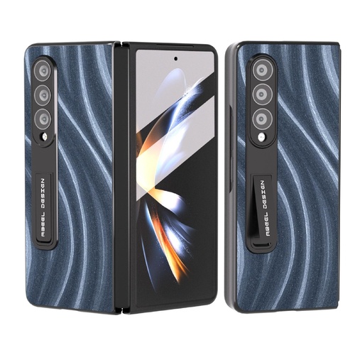 Galactic Pattern Phone Case for Samsung Galaxy z Fold 4 5g - Integrated Protection - Blue - Main Image