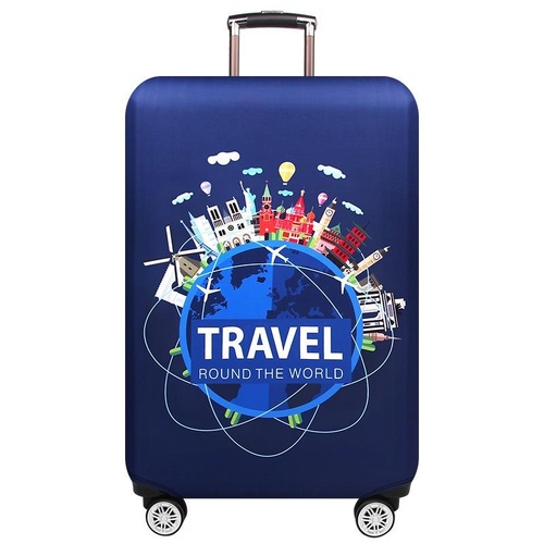 Medium Elastic Luggage Cover - Thick Wear-resistant Anti-dust Protection - Travel - Main Image