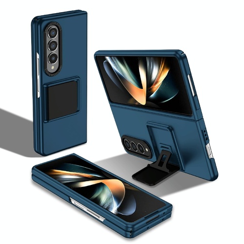 Foldable 3d Design Phone Case for Samsung Galaxy z Fold 4 / 5g - Blue - Main Image