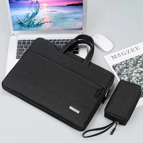 13.3 Inch Inner Bag with Power for Handbag and Laptop - Black - Main Image