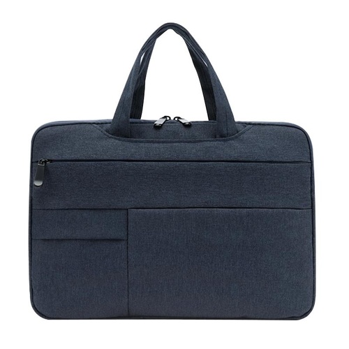 15.6 Inch Waterproof Laptop Handbag in Oxford Cloth - Navy Blue - Main Image