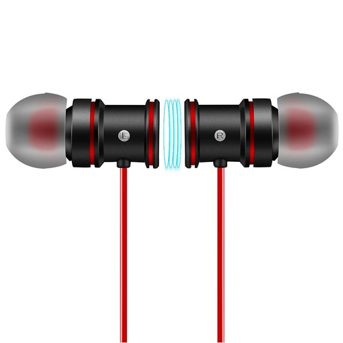 Waterproof Magnetic Sport Earbuds with Mic - Wireless Bluetooth V4.1 - Ip7G9654D - Main Image