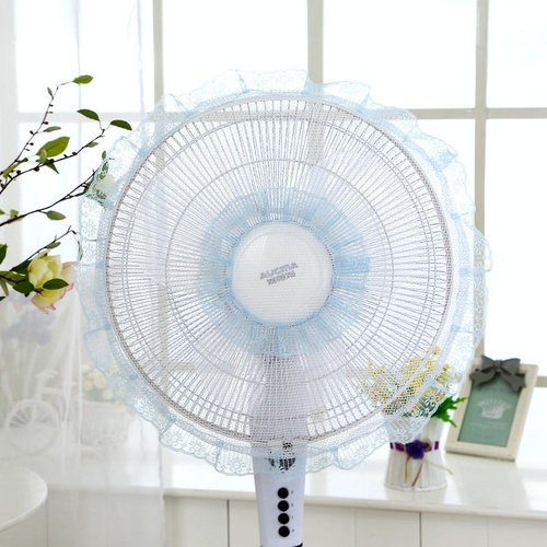 Electric Fan Safety Net Cover - Anti-pinch Dustproof - Blue - Main Image