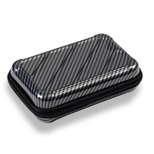Versatile Hard Disk Case for Nintendo 3ds - Eva Material - Carbon Fiber - Main Image