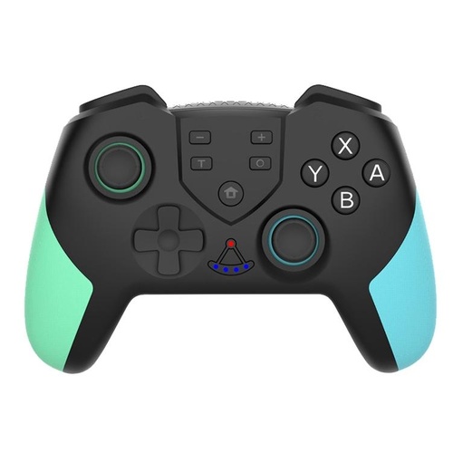 Pro Wireless Vibration Game Handle for Nintendo Switch - Blue Green - Main Image