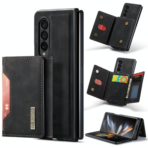 Multi-card Phone Case for Samsung Galaxy z Fold 4 - Fits Dg.ming M2 Series - Black - Main Image