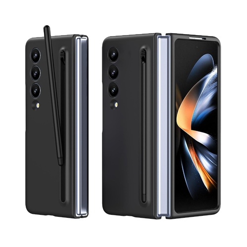Enhanced Shockproof Phone Case for Samsung Galaxy z Fold 4 - Pen Design - Black - Main Image