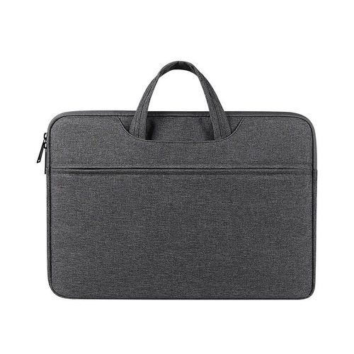 Waterproof Laptop Handbag - Large Capacity Shock-absorbing - Fits 14.1-15.4 Inches - Deep Sky Gray - Main Image