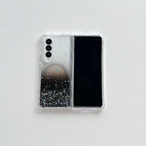 Sparkle Tpu Case for Samsung Galaxy z Fold 4 with Magsafe - Black - Main Image