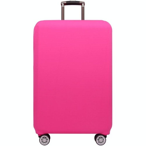 Stretch Luggage Protective Cover - Durable & Dust-proof - Size l - Rose Red - Main Image