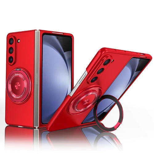 Shockproof 360 Degree Rotating Case for Samsung Galaxy z Fold 4 / 5g - Red - Main Image