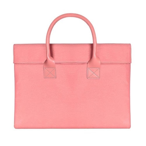 Universal 15.4 Soft Handle Laptop Bag for Macbook Samsung Sony Dell Alienware Chuwi Asus Hp - Portable & Wearable - Pink - Main Image