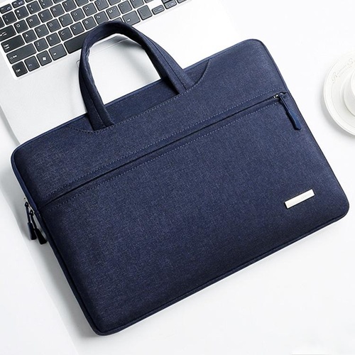 11 Inch Inner Bag for Handbag or Laptop - Dark Blue - Main Image