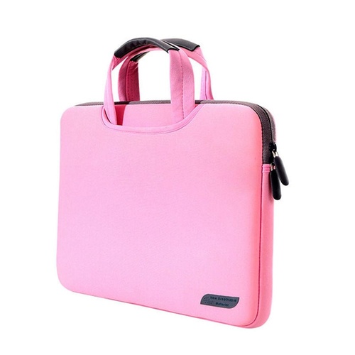 Portable Air Permeable Sleeve for 12 Laptops - 32x21x2cm - Pink - Main Image