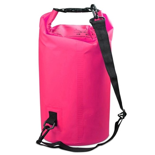 Waterproof Single Shoulder Bag Dry Sack 5L Capacity - Pink - Main Image