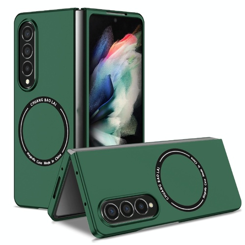 Secure & Portable Magnetic Folding Case for Samsung Galaxy z Fold 4 - Green - Main Image