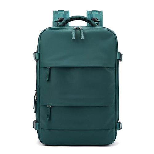 Outdoor Travel Laptop Backpack - Army Green - Dark Green - Main Image