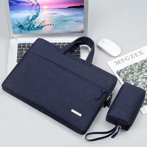 15.6 Inch Inner Bag with Power for Handbag and Laptop - Dark Blue - Main Image