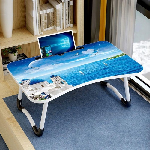 Adjustable Folding Laptop Desk with Non-slip W-shaped Legs - Portable and Compact - Hcb5116F - Main Image