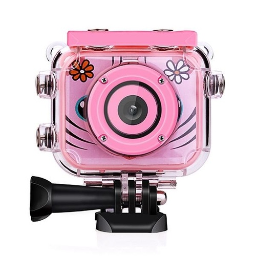 Waterproof 5.0mp Kids' Digital Camera with 1.77 Screen - G20 - Pink - Main Image