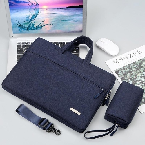 16.1 Inch Inner Bag with Shoulder Strap for Handbag or Laptop - Power Bag - Dark Blue - Main Image