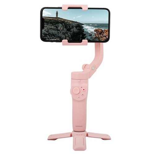 Foldable Vlog Pocket 2 Handheld Stabilizer - Three-axis Gimbal Pink - Main Image