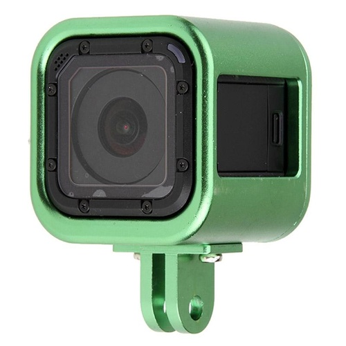 Aluminum Protective Cage for Gopro Session Cameras - Green - Main Image