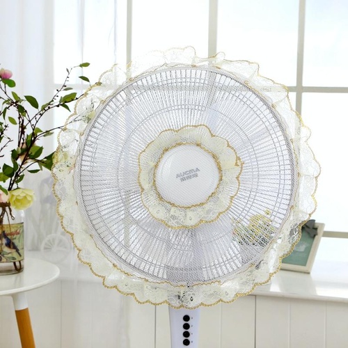 Electric Fan Safety Net Cover - Anti-pinch Dustproof - Gold - Main Image