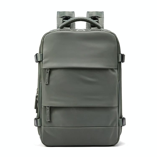 Outdoor Travel Laptop Backpack - Army Green - Army Green - Main Image