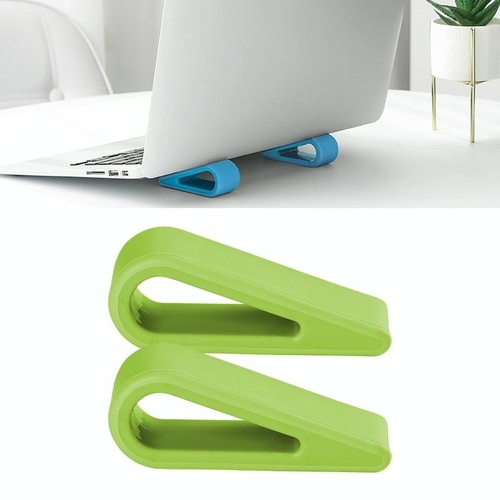 Adjustable Notebook Stand for Improved Cooling and Comfort - Green - Main Image