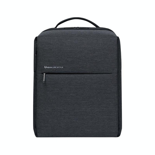 15.6-inch Waterproof Laptop Backpack - Dark Gray - Main Image