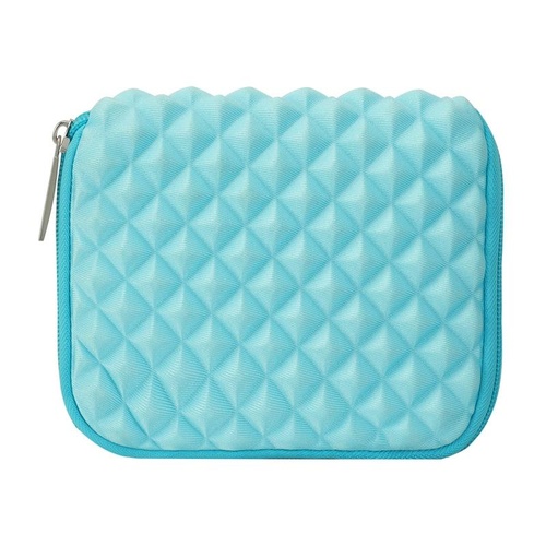 Textured Diamond Laptop Bag - Power - Mint Green - Main Image