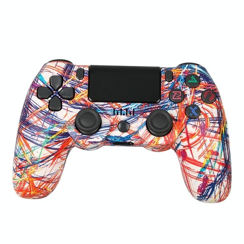 Wireless Bluetooth Game Controller for Ps4 with Dual Vibration and Light Strip - Line - Main Image