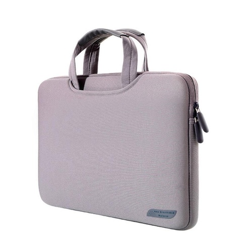 Portable Air Permeable Sleeve for 12 Laptops - 32x21x2cm - Grey - Main Image