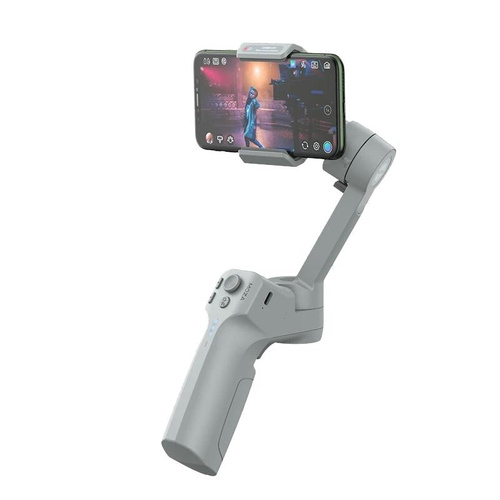 Foldable 3-axis Gimbal for Action Camera and Smartphone - Grey - Main Image