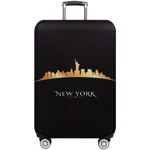Medium Elastic Luggage Cover - Thick Wear-resistant Anti-dust Protection - Lady Liberty - Main Image