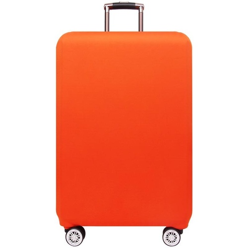 Stretch Luggage Protective Cover - Durable & Dust-proof - Size l - Orange Red - Main Image