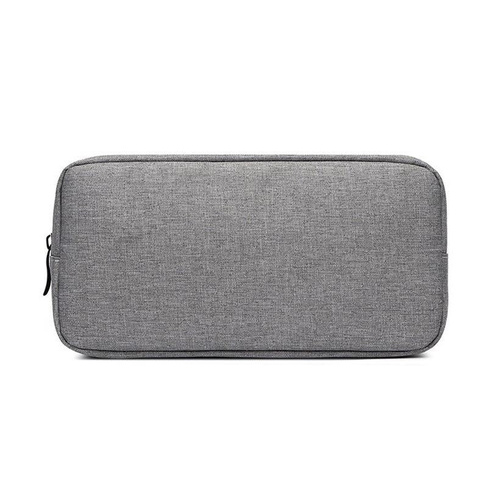 Versatile Headphone Charger & Data Cable Storage Bag - 23 x 11.5 x 5.5cm - Grey - Main Image