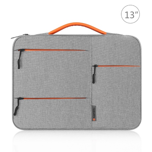 13 Laptop Sleeve Case for Macbook Samsung Thinkpad Sony Dell Alienware Chuwi Asus Hp -13.5 Inch Zipper Briefcase Handbag - Grey - Main Image