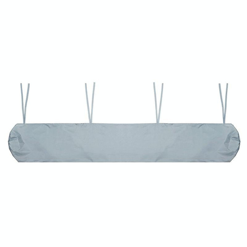 5m Retractable Waterproof Roller Blind Awning Cover - Grey - Main Image