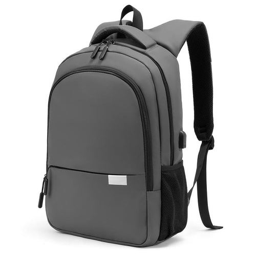 Multifunctional Oxford Laptop Backpack - Cxs-621 - Grey - Main Image