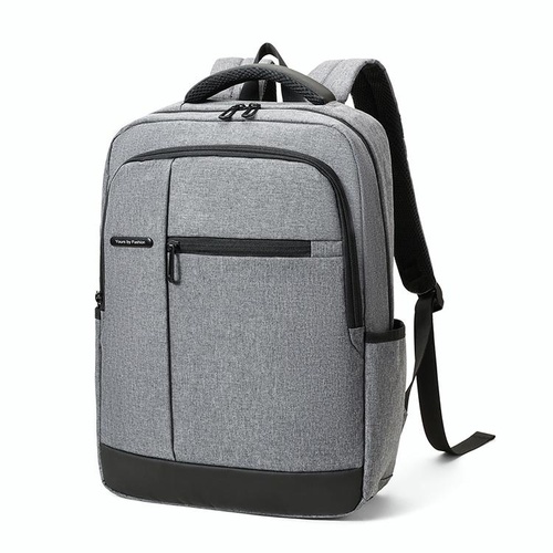 Multifunctional Oxford Laptop Backpack - Cxs-610 - Light Grey - Main Image