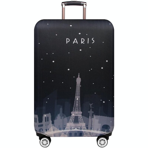 Protective Luggage Cover - Durable Elastic Anti-dust - Small Size - Dream Paris - Main Image