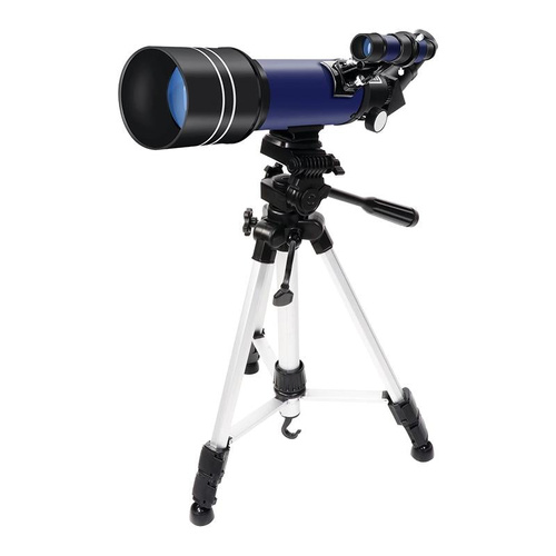 High Definition High Times Astronomical Telescope with Tripod - Blue 16x / 66x70 - Main Image